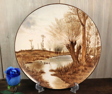 Plat Assiette Ancien Creil et