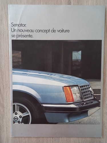 Opel senator catalogue pages - catalogue, 8