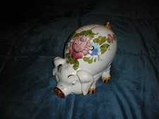 grosse TIRELIRE cochon vintage