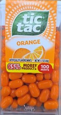 Tic Tac Big Pack Orange Breath Mints 48 Packs (4 boxes) Free Shipping