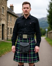 Kilt Écossais McKenzie Tartan Vêtement Traditionnel De Mariage Des Highlands