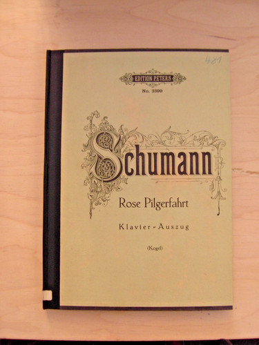 Partitions anciennes schumann - anciennes,