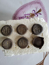 5 CLOUS DE TRAVERSES DE CHEMIN DE FER N° 45 - RAILS TRAIN  VINTAGE DECO SNCF