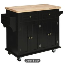  Kitchen island trolley with