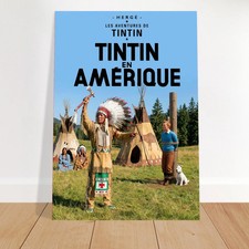 AI Poster "Tintin en