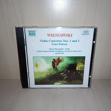 Concertos pour violon Nos 1 & 2 H Wieniawski CD Naxos