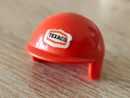 Ancien casque rouge playmobil - casque,