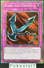 Carte YU-GI-OH! KUNAI AVEC CHAÎNE RA03-FR204 PSR NEUF