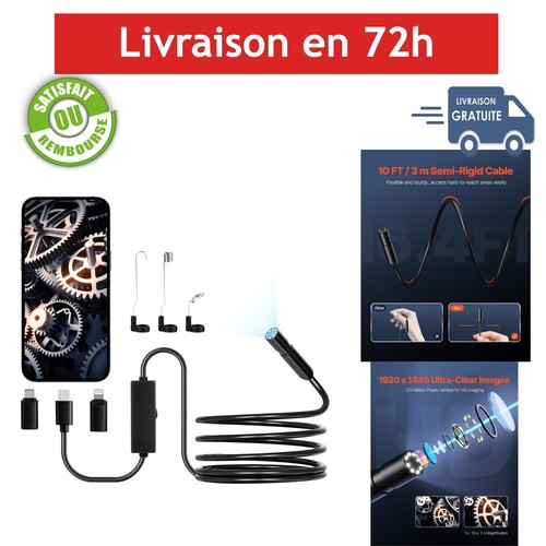 Vevor caméra endoscopique - vevor,