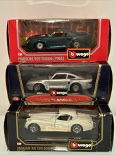 Burago 1/24 Lot Jaguar Porsche 959