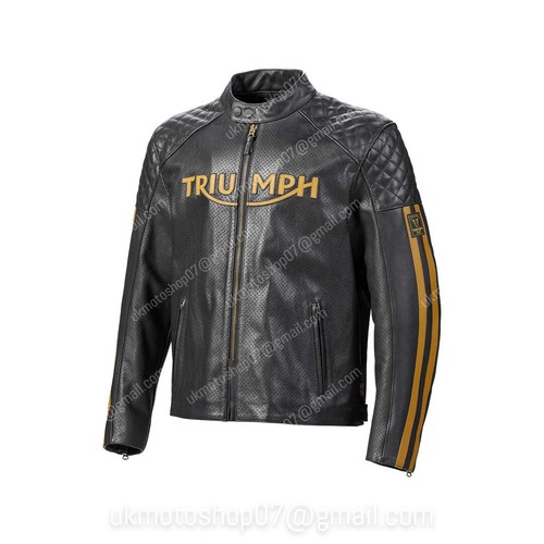 Triumph veste motard cuir - veste,