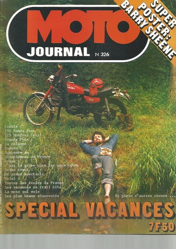 Moto journal 326 550 honda - n°326,