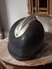 Casque de police ancien France vintage collection authentique accessoire rétro