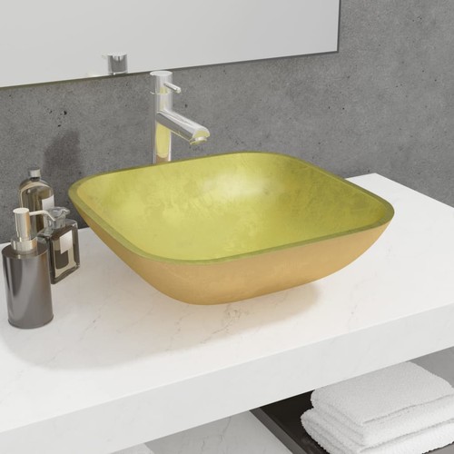 Lavabo verre 42x42x14 - lavabo,