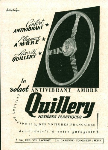 Publicité ancienne volant - ancienne,