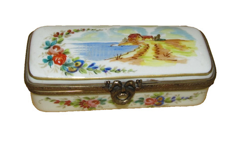 Jolie boite timbres - boite, coffret