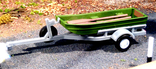 Scale jon boat trailer - scale, &