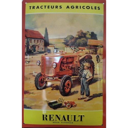 Plaque métal publicitaire - plaque,