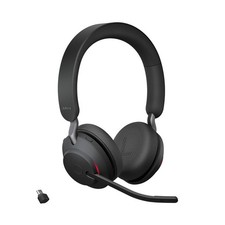 Jabra Evolve2 65 Wireless PC Headset – Noise Cancelling UC Certified Stereo Head