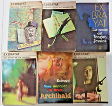 Lot de 6 Romans Policiers