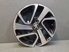 Jante alu noir chrome -