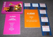 Atari 520 1040 ST STE Computer Discovery Pack Xtra Games Disks Box & Manuals