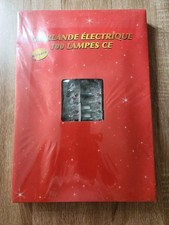 Guirlande lumineuse  électrique Neuve, 100 lampes multicolores, vintage