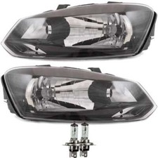 Kit De Phare Pour VW Polo V 5 Type 6R Année 09->> H4 Inclus OSRAM Lampes 1PP