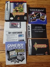 Castlevania Classic NES Series Nintendo Game Boy Advance GBA CIB Complete