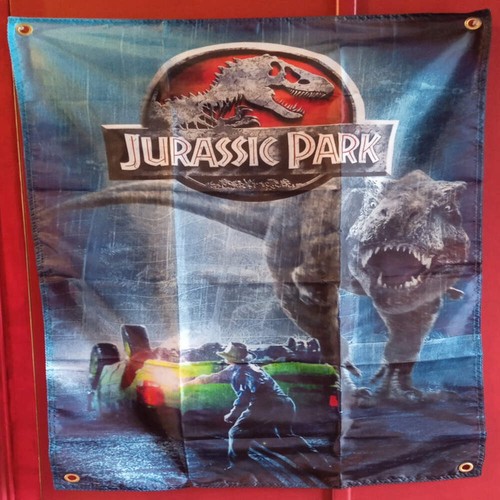 Drapeau jurassic park - jurassic,