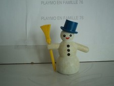 PLAYMOBIL vintage sports d'hiver bonhomme de neige balai du set 3467 de 1984