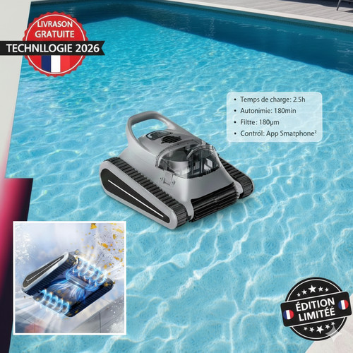 Robot piscine sans fil - fil, sol