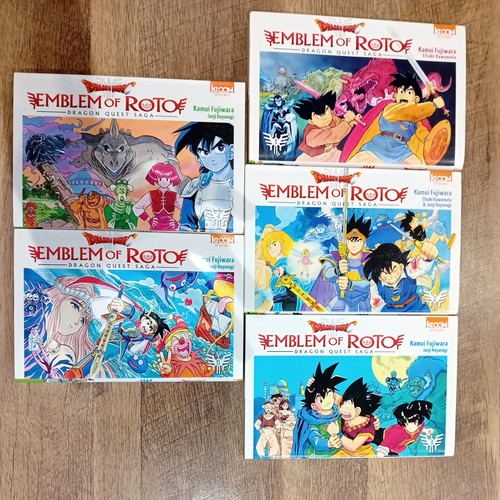 Lot manga dragon quest - dragon,