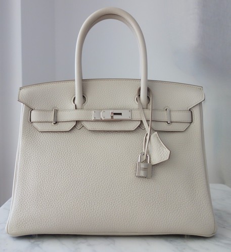 Sac hermes birkin craie - birkin,