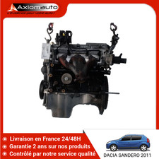 🇫🇷 MOTEUR   DACIA SANDERO I 2008-2012 1.4 MPI LPG ♻️ K7JA714 🚗 201822km