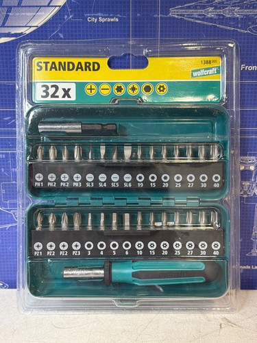 Wolfcraft standard 32x coffret - 32x,