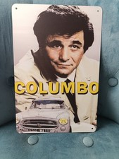 Plaque métal série Columbo