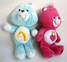Peluche Les Bisounours Kenner Care Bears Gros Taquin Bleu 34 cm 1983 Rose 2011