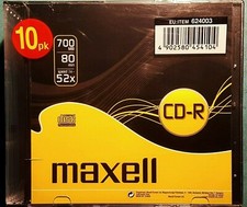 MAXELL 10 x CD-R - HAUTE