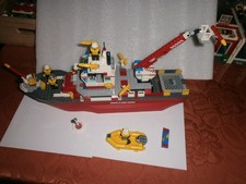 LEGO POMPIER 7207 BATEAU POMPE