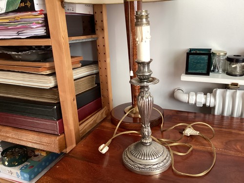 Vintage pied lampe - pied,