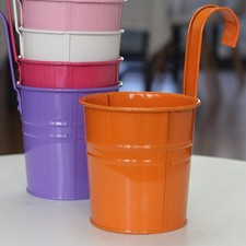  3 Pcs Jardinière Balcon Support Pot De Fleur Cintre À Fleurs En Métal