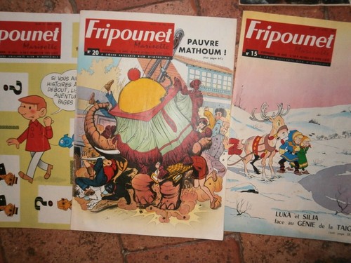 Lot revues magazines fripounet - revues,
