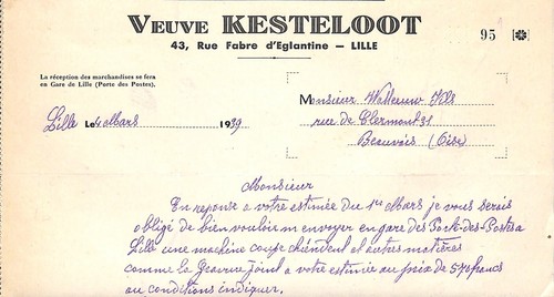 Lille veuve kesteloot - lille, (
