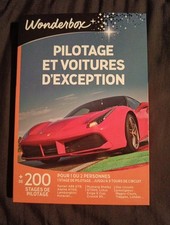 coffret Wonderbox Pilotage et