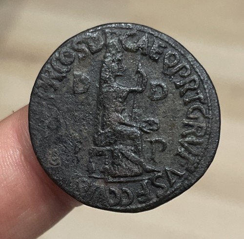 Rare monnaie romaine tibere - ,,