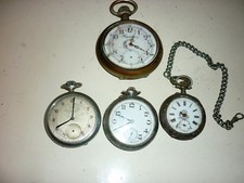 4 Ancienne Montre Gousset pour