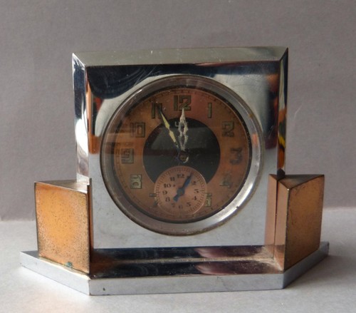 Ancien réveil chromé uti - ancien,
