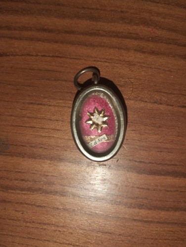 Reliquaire pendentif curé - pendentif,