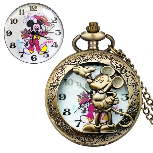 Montre gousset mickey mouse - montre,
